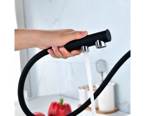 Смеситель PAULMARK SERPENTINE Se213222-401(AN), (черный/антрацит)