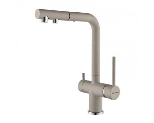 Смеситель PAULMARK SERPENTINE Se213222-BE, (бежевый)