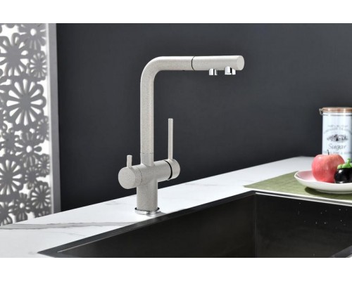 Смеситель PAULMARK SERPENTINE Se213222-BE, (бежевый)