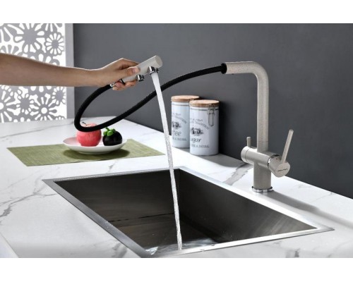 Смеситель PAULMARK SERPENTINE Se213222-BE, (бежевый)