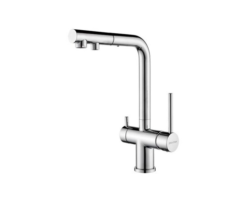 Смеситель PAULMARK SERPENTINE Se213222-CR, (хром)