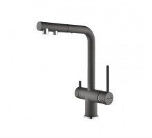 Смеситель PAULMARK SERPENTINE Se213222-GRM, (серый/серый металлик)