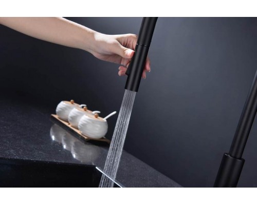 Смеситель PAULMARK SENSO Se215180-AN, (черный/антрацит)