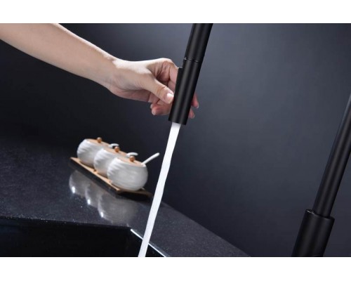 Смеситель PAULMARK SENSO Se215180-AN, (черный/антрацит)