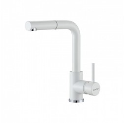 Смеситель для кухни Kassel, белый матовый полностью,  Ka214311-431TW, Paulmark