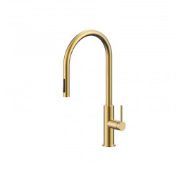 Смеситель для кухни Senso, светлое брашированное золото, Se215180-SBG, Paulmark