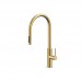 Смеситель для кухни Senso, светлое брашированное золото, Se215180-SBG, Paulmark