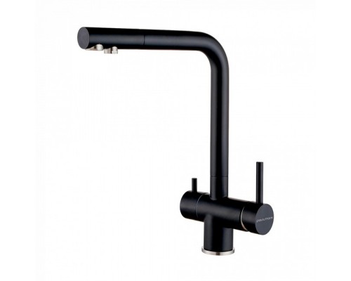 Смеситель PAULMARK SKALEN Sk213020-401, (черный/антрацит)