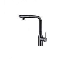 Смеситель PAULMARK VIPER Vi213105-GB, (черный/черный глянцевый)