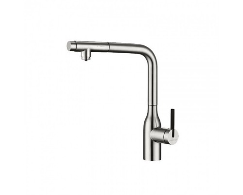 Смеситель PAULMARK VIPER Vi213105-NI(BS), (стальной/нержавеющая сталь)