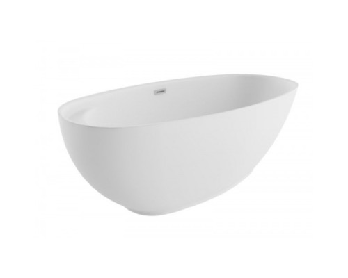 Ванна акриловая Polimat KIVI 165x75 отдельностоящая, белый