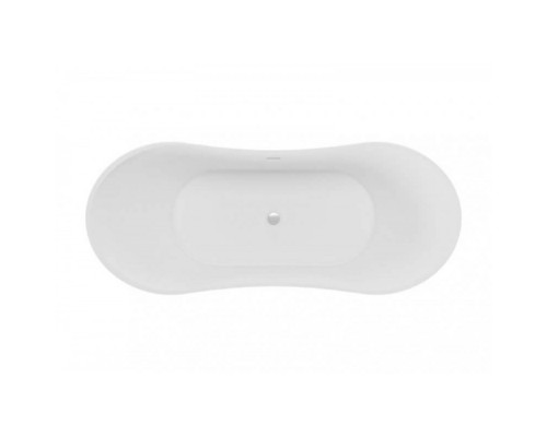 Ванна акриловая Polimat ABI 180x80 отдельностоящая, черный матовый