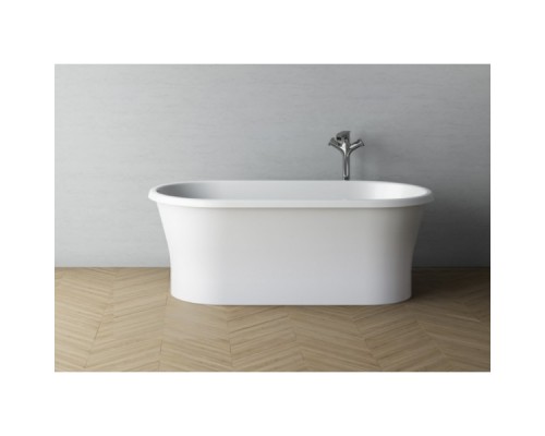 Ванна акриловая Polimat AMONA 150x75 отдельностоящая, графит