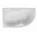 Ванна акриловая Polimat DORA 170x110 L ассиметричная, с ножками