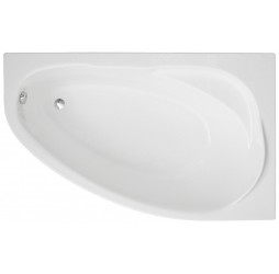 Ванна акриловая Polimat MAREA 150x100 R ассиметричная, с ножками