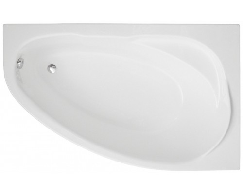 Ванна акриловая Polimat MAREA 150x100 R ассиметричная, с ножками