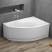 Ванна акриловая Polimat MAREA 150x100 R ассиметричная, с ножками