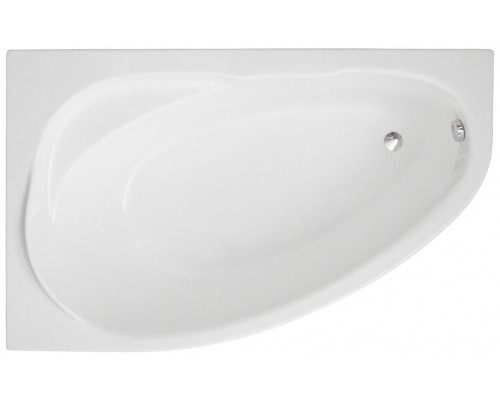 Ванна акриловая Polimat MAREA 150x100 L ассиметричная, с ножками
