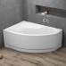 Ванна акриловая Polimat MAREA 150x100 L ассиметричная, с ножками