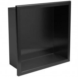Полка врезная Rea 04 black matt 05603