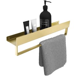 Полка для ванной Rea SF01-450-BG Brush Gold 06001