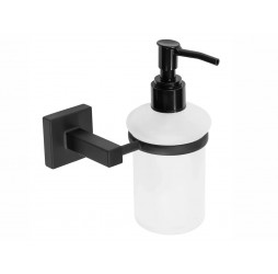 Дозатор для мыла Rea black matt 77043