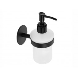 Дозатор для мыла Rea black matt 77052
