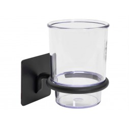 Подстаканник подвесной Rea black matt 77070