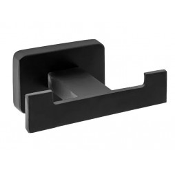 Крючок вешалка для полотенца Rea OSTE 03 black matt 80039