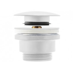 Донный клапан для раковины Rea White A2361 универсальный