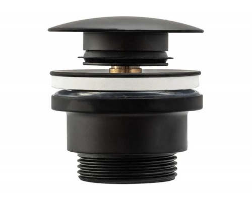 Донный клапан для раковины Rea Black A5216 универсальный
