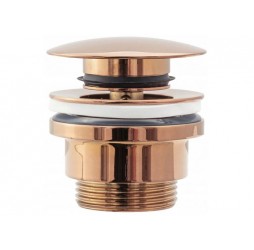 Донный клапан для раковины Rea Rose Gold A533A универсальный