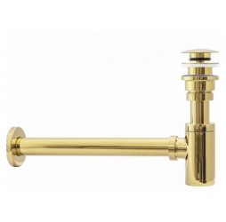 Сифон с донным клапаном универсальным Rea Gold A5692