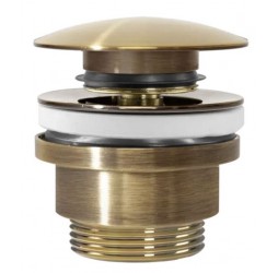 Донный клапан для раковины Rea antique gold A8110 универсальный