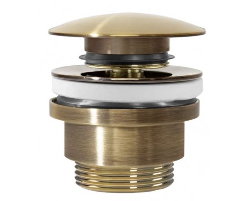 Донный клапан для раковины Rea antique gold A8110 универсальный