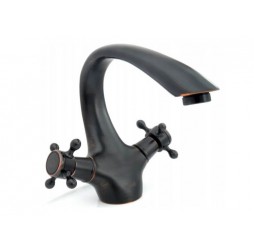 Смеситель для умывальника Rea Retro Old Black B0225