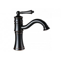 Смеситель для умывальника Rea Vintage Old Black B0226