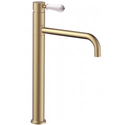 Смеситель для умывальника Rea Serra gold matt B1145