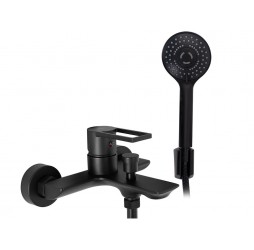 Смеситель для ванны Rea Flip Black matt B2003