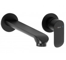 Смеситель для умывальника Rea Hyper Black matt B2061