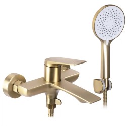 Смеситель для ванны Rea Avalon gold matt B2707