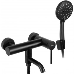 Смеситель для ванны Rea Clif Black matt B4240