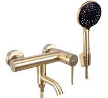 Смеситель для ванны Rea Clif gold matt B4242