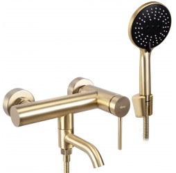 Смеситель для ванны Rea Clif gold matt B4242
