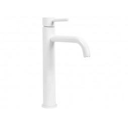 Смеситель для умывальника Rea Lungo White B4400