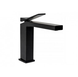Смеситель для умывальника Rea Duet Black B4412