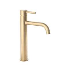 Смеситель для умывальника Rea Lungo Gold matt B4526