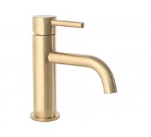 Смеситель для умывальника Rea Lungo Gold matt B4527