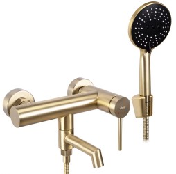 Смеситель для ванны Rea Foss gold matt B5112