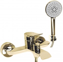 Смеситель для ванны Rea Dart gold B5652
